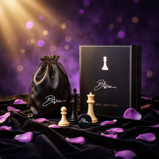 Black and White Chess Pieces